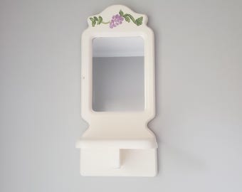 IKEA YPPERLIG White Metal Wall Mirror Design by HAY From 2017 - Etsy