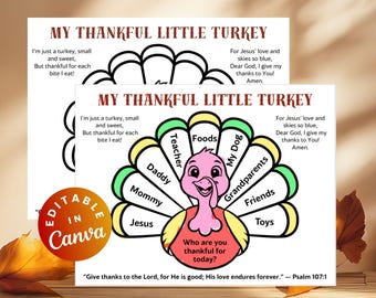 Thankful Turkey Fall Prayer Coloring Pages Thanksgiving Craft Sunday School Fall Bible Activity Church Give Thanks Fall for Jesus Handprint