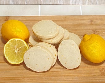 Handcrafted Zesty Lemon Shortbread Cookies – Gift-Ready Pack