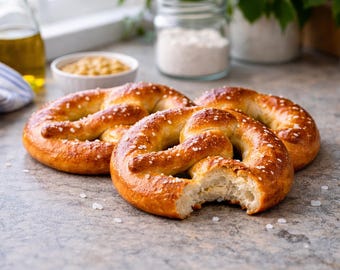 Przepis-Kopiuj-Przepis na miękkie maślane precle dla kota