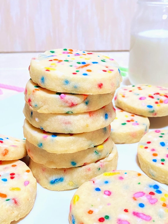 Handcrafted  Buttery Shortbread Birthday Cookies – Gift-Ready Pack