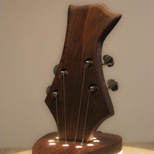 Handcrafted designer table lamp NOLA BLACK