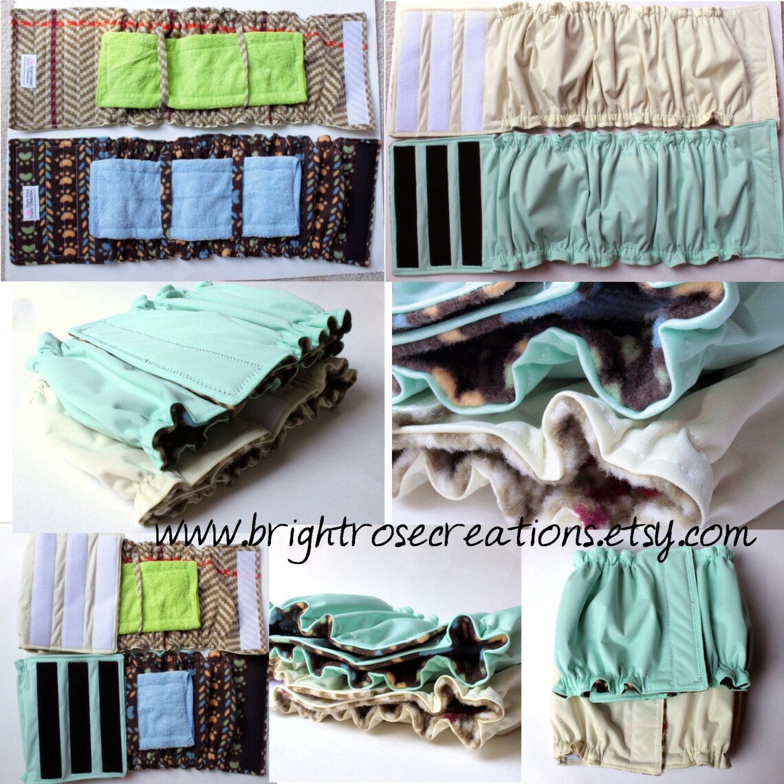 Dog Belly Band PDF Pattern, Sewing Instructions, Do It Yourself, DIY