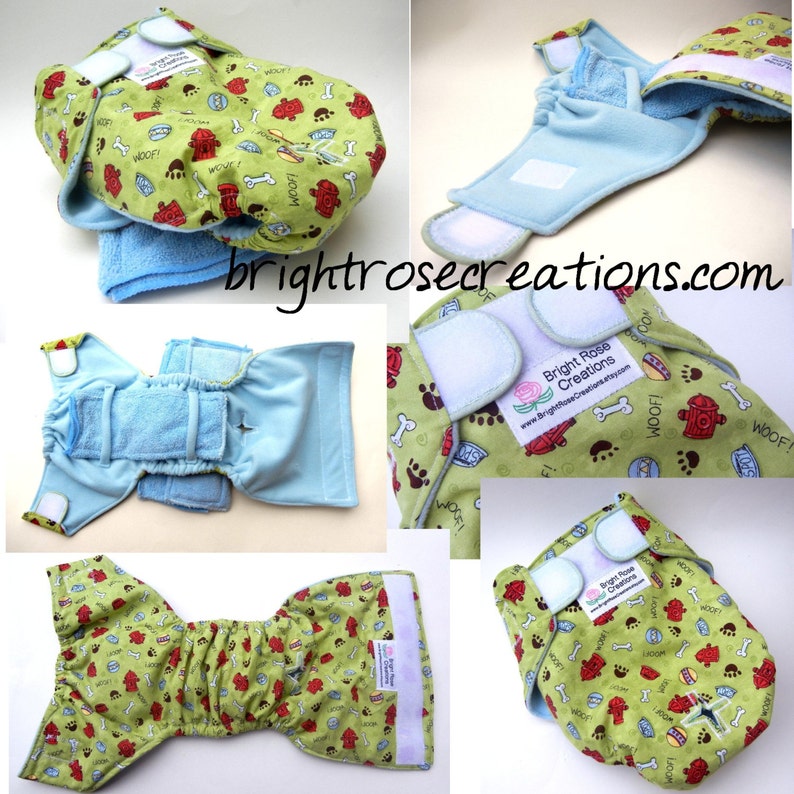 Dog Diaper PDF Pattern, Sewing Instructions, Do It Yourself, DIY, Canine Panties, Make Any Size, xxs to XXXL, Small Breed to Giant image 5