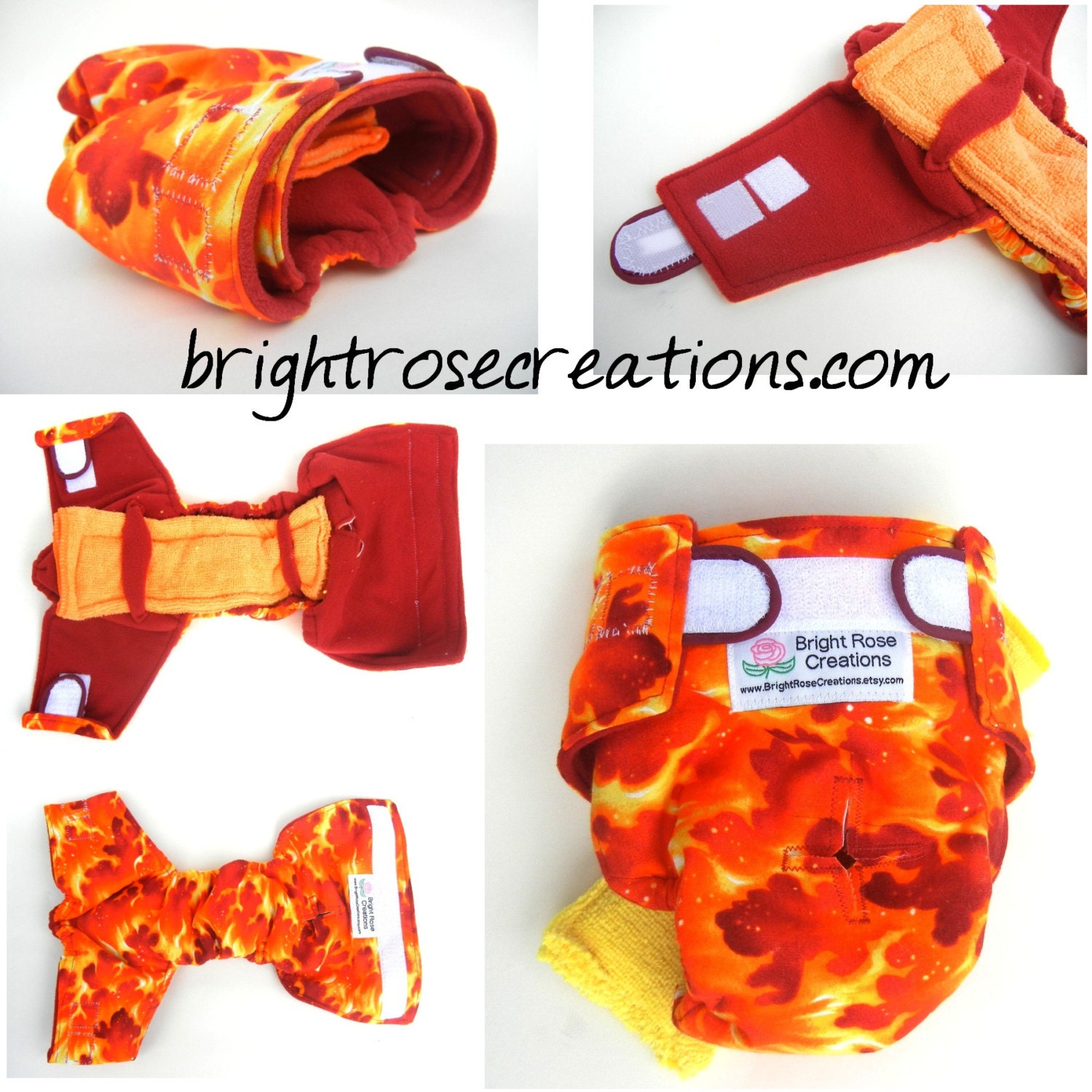Dog Diaper PDF Pattern, Sewing Instructions, Do It Yourself, DIY