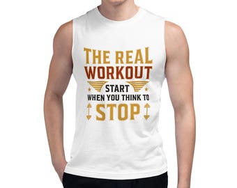 Camiseta deportiva para gimnasio: ropa deportiva para entrenar