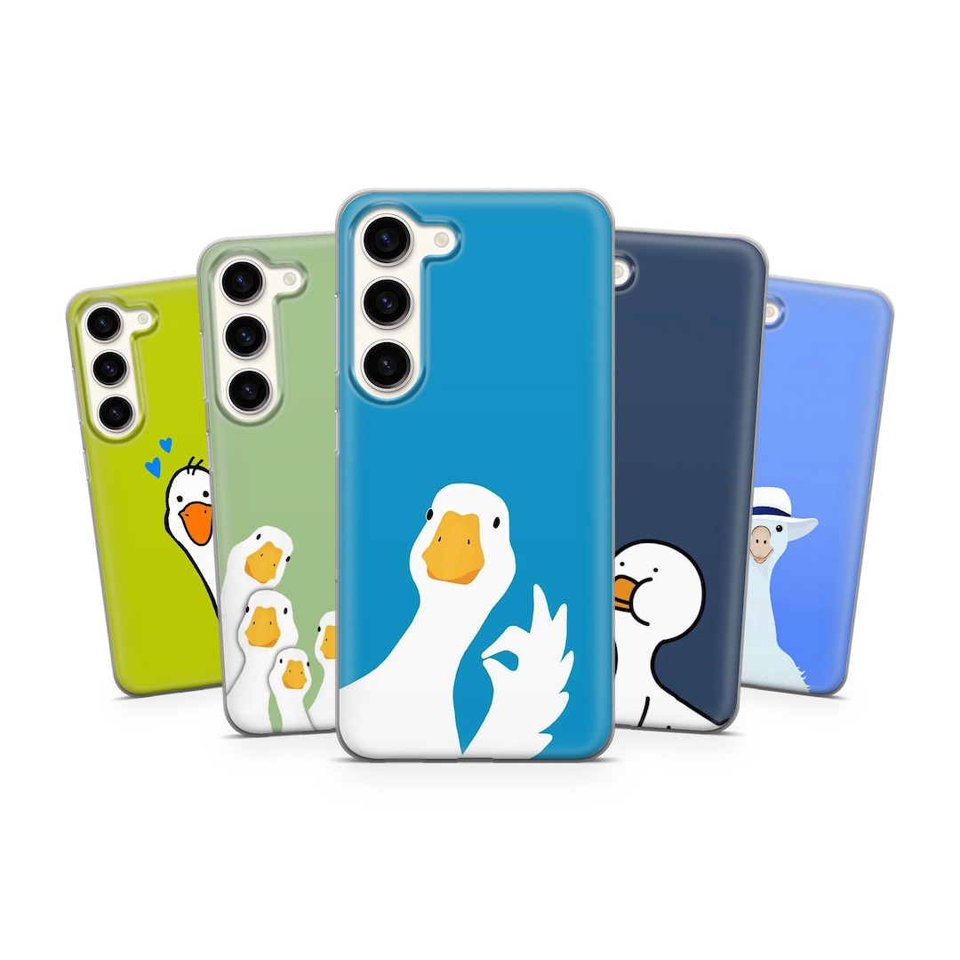 Funny Silly Goose Memes Phone Case for Samsung S26 S24 Fe S25 Edge A56 ...