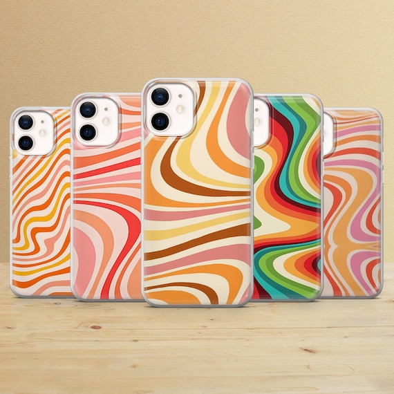 Groovy Retro Wavy Swirl Print Phone Case for iPhone 14 Pro Max 13 Mini 15 Plus 16 17 Air, Pixel 10, Samsung S24 Fe S25 Edge A56 A36 A16 A26 Groovy Retro Wavy Swirl Print Phone Case for iPhone 14 Pro Max 13 Mini 15 Plus 16 17 Air, Pixel 10, Samsung S24 Fe S25 Edge A56 A36 A16 A26