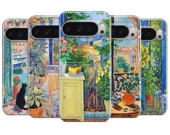 Henri Matisse Kultige Gemälde Handyhülle passend für Pixel 10 9 8, iPhone 14 Pro Max 13 15 Plus 16 17 Air, Samsung S24 Fe S25 Edge A56 A36 A17 A26