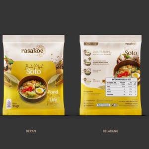Rasakoe - Indonesian Soto Soup Seasoning - 25g Sachet | Spice Mix for Traditional Turmeric Chicken Soup | Easy, Halal, Natural Ingredients