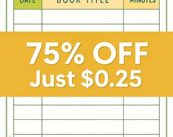 Kids Reading Log Printable | Jungle-Themed Book Tracker | Daily Reading Habit Builder | Classroom or Home Use | PDF Download