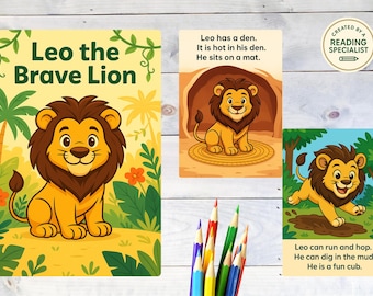 Decodable Passages for PreK–1st | Early Literacy Printable Stories | CVC & Sight Word Practice | Level 2 Reading PDF