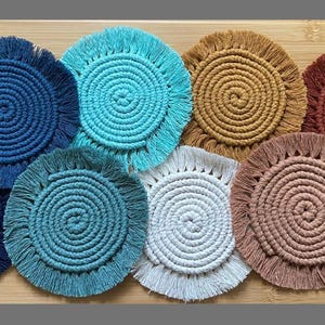 Handmade Macrame Coaster