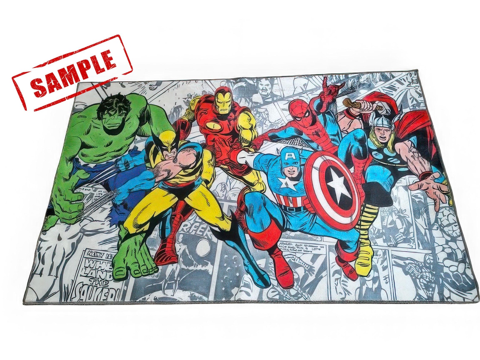 Collage Rug Custom Anime Collage Rug, Manga Art Decor - Etsy