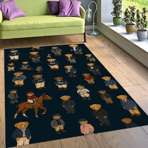 Teddy Bear Rug - Etsy