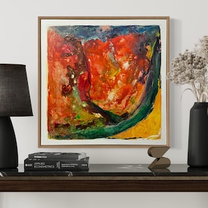 Blessings.no004 Original Acrylic Abstract One-of-a-Kind Collectable Painting