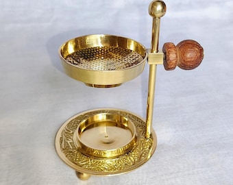 Brûleur D'encens En Laiton NAGAE+ Efu - Modèle Court/long Taille 2 Couleur - Fabriqué Au Japon