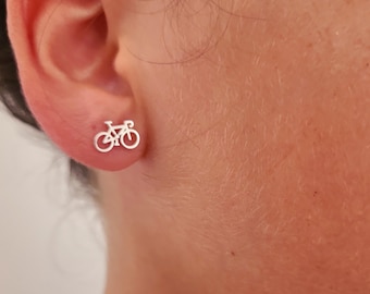 Bicycle Earrings, Bicycle Gift, Gravel Earrings, Road Earrings