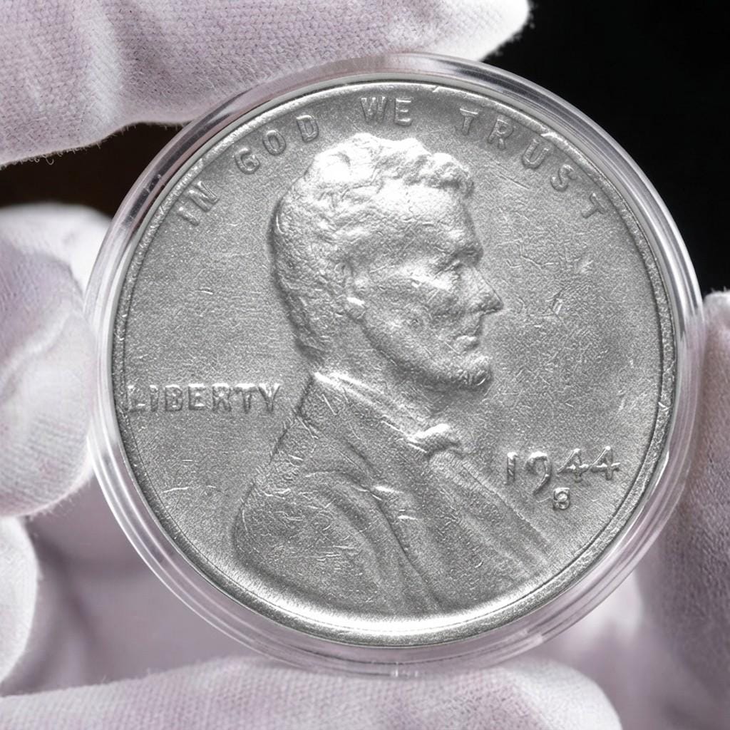 【アメリカ／1909年純銀貨】1オンス／リンカ―ン・ウィ―トセント／ケ―ス付き One cent 1909 vdb - Etsy 日本