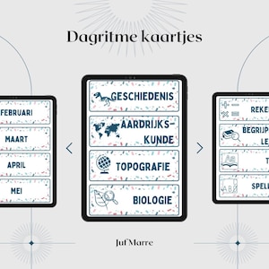 Dagritme kaartjes