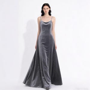 Silver Slip Dress - Etsy