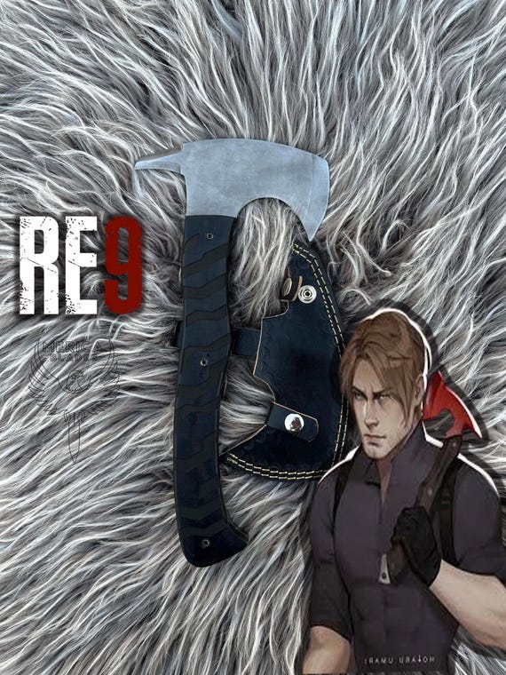 Mortal Edge Hatchet Resident Evil Requiem RE9, Hunk Commander Axe