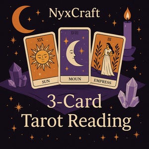 Tarotlezen met 3 kaarten| Dezelfde dag | Zachte begeleiding en inzicht