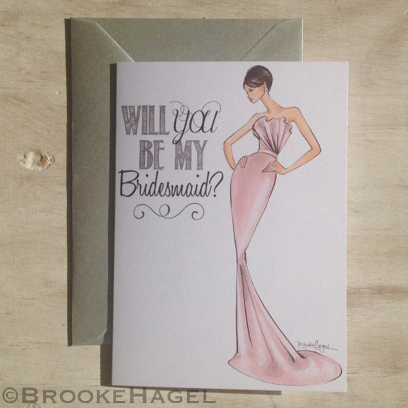 Will you be my Bridesmaid Notecard image 2