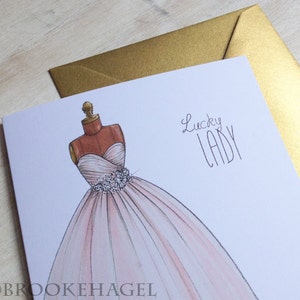 Lucky Lady Bridal Card image 1