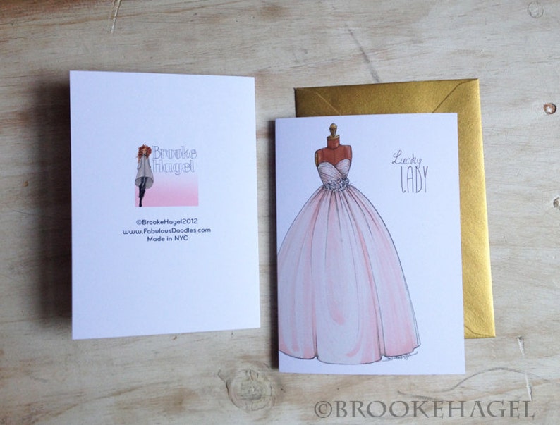 Lucky Lady Bridal Card image 4