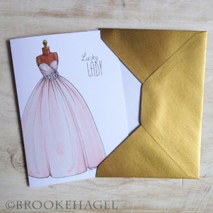 Lucky Lady Bridal Card image 3