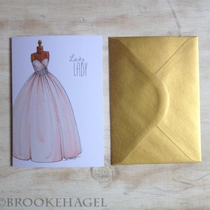 Lucky Lady Bridal Card image 2