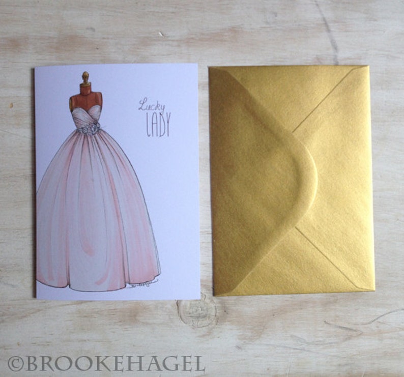 Lucky Lady Bridal Card afbeelding 2
