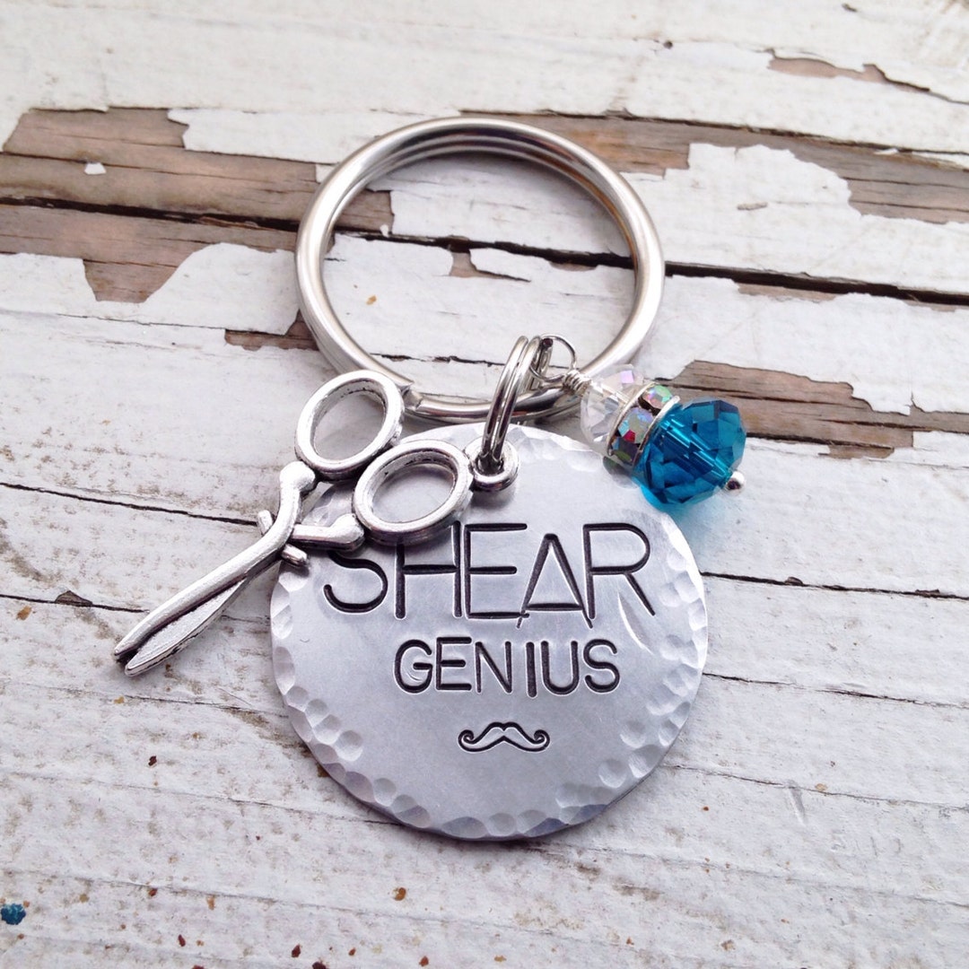 Shear Genius Hair Stylist Dresser Beautician Shears Purple Etsy