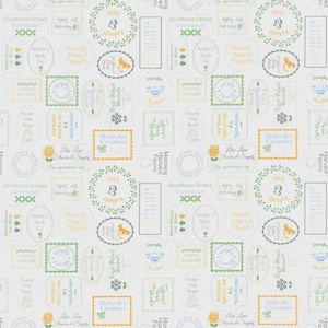 White Garden Label Fabric | Spring Brook by Corey Yoder | Moda Fabrics