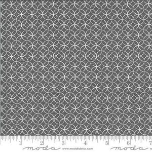Grey Geometric Fabric | Spring Brook by Corey Yoder | Moda Fabrics