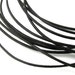 LRD0105121) 0.5mm Dark Brown Genuine Round Leather Cord. 3 meters, 5.24 meters. Length Available