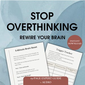 De 5 minuten durende mind-hack: werkboek stoppen met overdenken en op wetenschap gebaseerde hersenreset