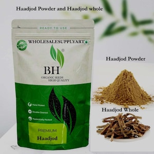 Organic Haadjod, Hadjod Powder, Cissus Powder, Hadjora Powder ,Vajravalli Powder, Cissus Quadrangularis, Haadjora, Hadjod Whole and powder