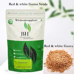 Red & white Guava Seeds for Planting, Psidium guajava high quality seeds for gardening