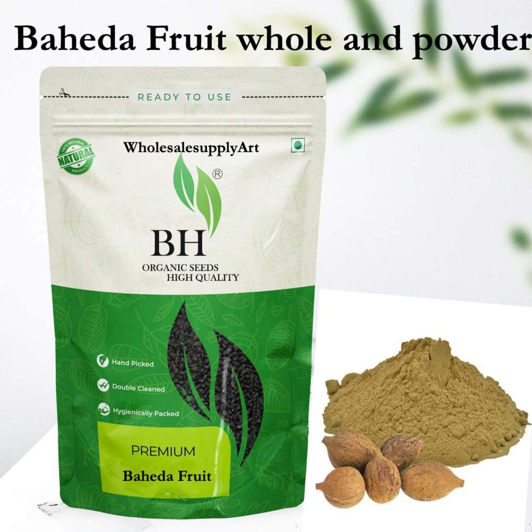 Organic Bahera (whole/powder) | Baheda Fruit | Bibhitaki Sabut ...