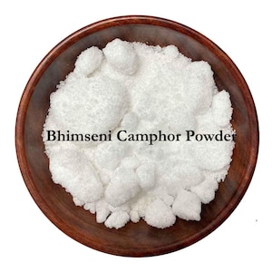 Organic Bhimseni Camphor powder, Camphor Powder, Pure Ayurveda Herbs, Whole Bhimseni Kapur Aromatherapy, Camphor
