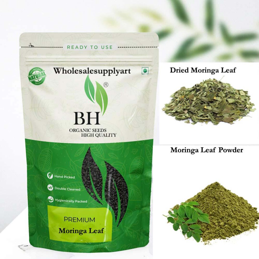 Natural Moringa Leaf Powder: Moringa Oleifera Drumstick Tree - Etsy