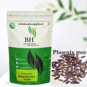 Organic Delonix Regia,Royal Poinciana,Flamboyant,Gulmohar,Flame Tree,Red Flame, Phoenix tree Seeds