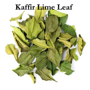 Organic Kaffir Lime Leaf Powder, Makrut lime, Freshly Made Natural Herbs Dried Kaffir Lime Leaf