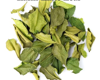 Organic Kaffir Lime Leaf Powder, Natural Makrut Lime