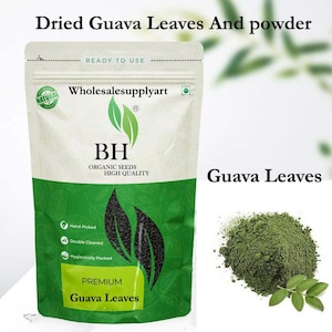 Guava Leaves, Pure Guava leaf, Dried Guava Leaves, Psidium Guajava Leaf Dried Guava Leaves Powder