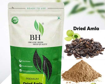 Organic Dried Amla (Whole/Powder) | Organic Amla Powder | Natural Gooseberry | Amla Candy | Indian Handmade Candy