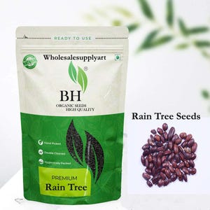 Bio-Regenbaum, Samanea Saman Albizia Saman, falsche Puderquaste, Monkey Pod, Pink Siris, Acacia Preta, französische Tamarinde Samen