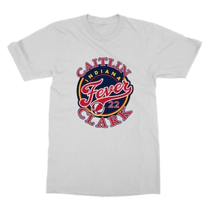 Clark #22 Fever Basketball Tee: Indiana Women&#39;s Sports Gift